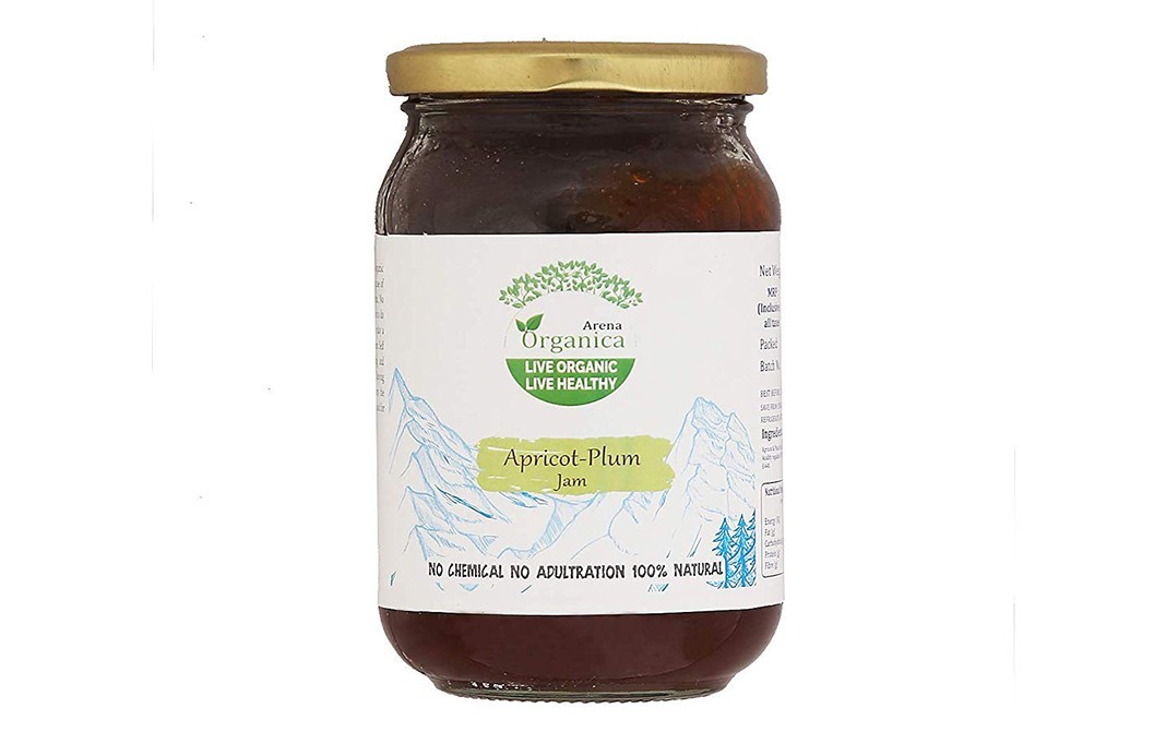 Arena Organica Apricot-Plum Jam    Pack  500 grams
